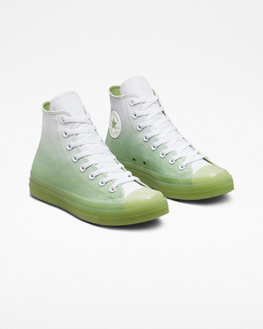 Zapatillas Altas Converse Chuck Taylor All Star CX Gradient Hombre Verde Blancas Verde | PE 5P0E72